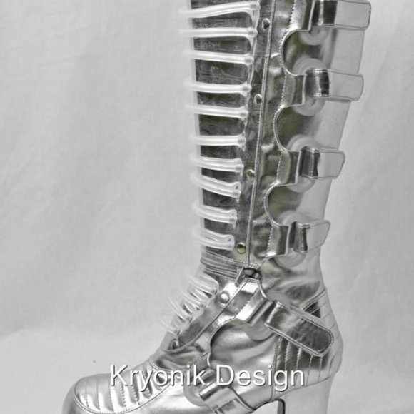 Sell Me Your Size 10, 11, 12 Demonia x Dolls Kill Shoes, Boots, Heels =) ISO - Picture 5 of 9